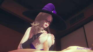 Genshin અસર એનિમેટેડ અશ્લીલ સાહિત્ય - મુદ્દાની લિસા રાખનારી છોકરી સેક્સ અને ઘૂસી